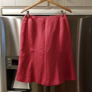 Cute Ann Taylor Linen Skirt size 2